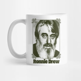 Ronnie Drew -- Vintage Style Design Mug